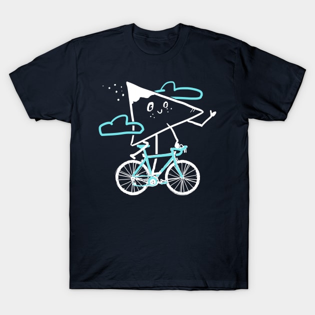 Mountain Biking T-Shirt by Pixelmania